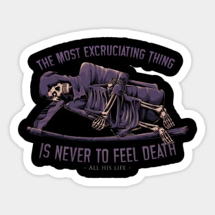 immortality curse Sticker